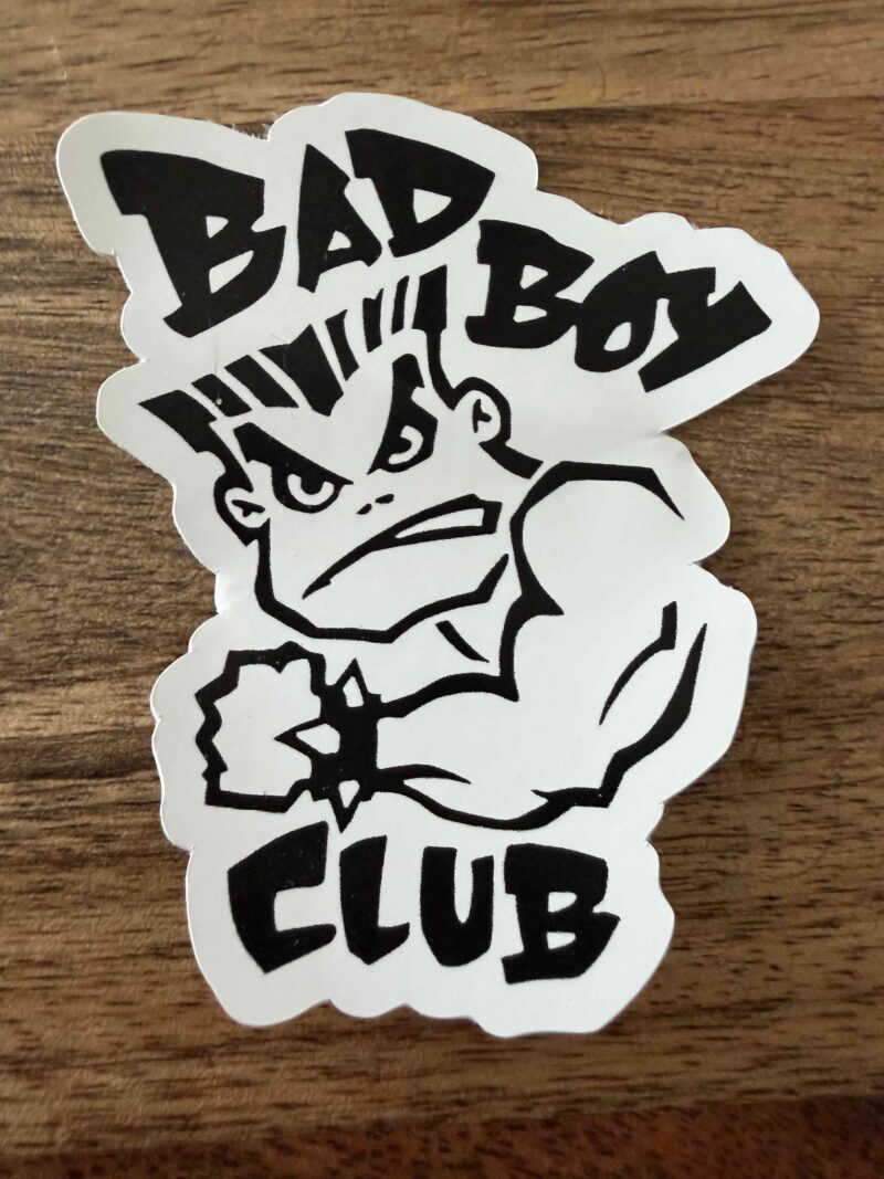 Bad Boy Club classic logo in white