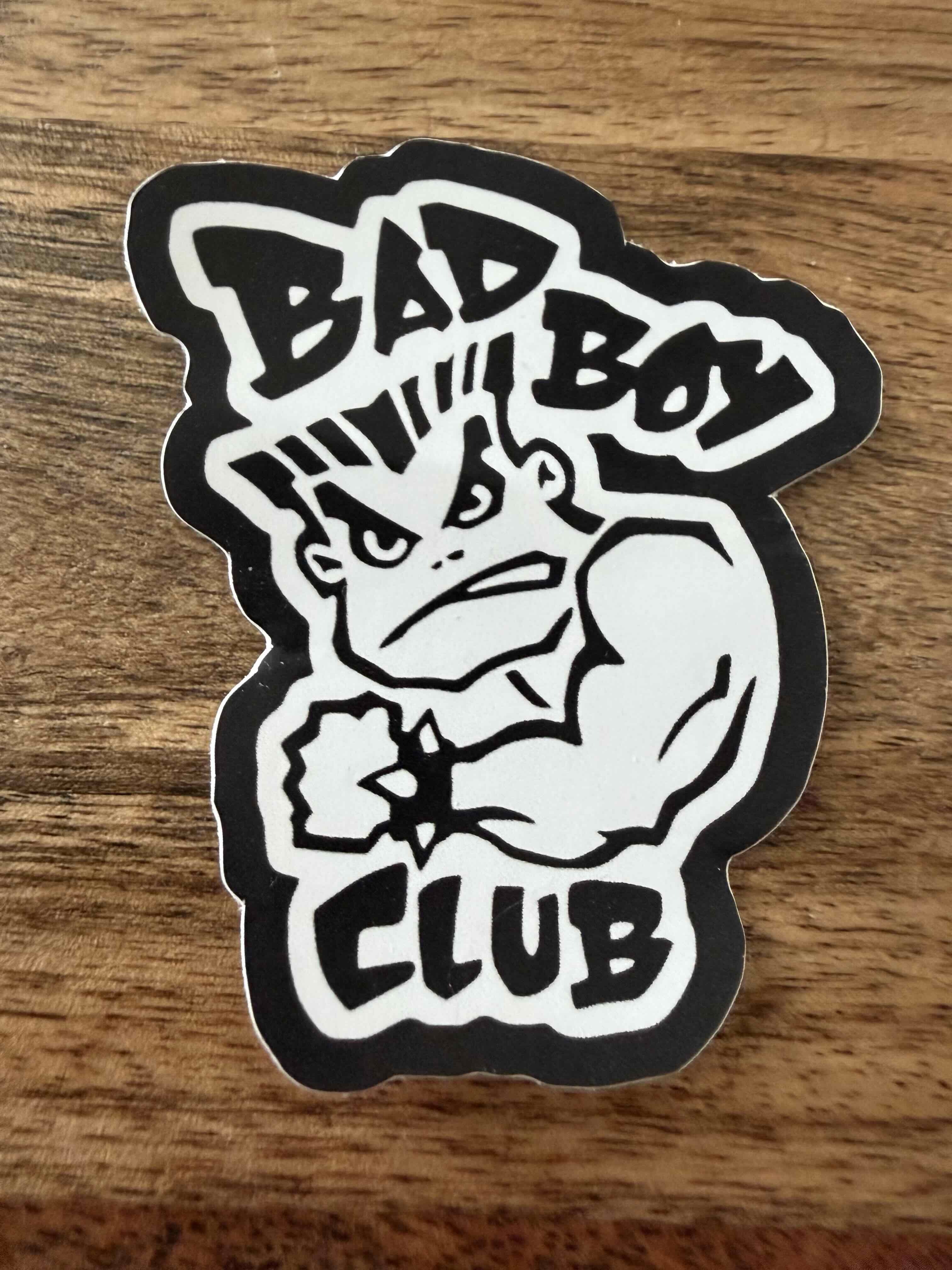 Bad Boy Club classic logo in black
