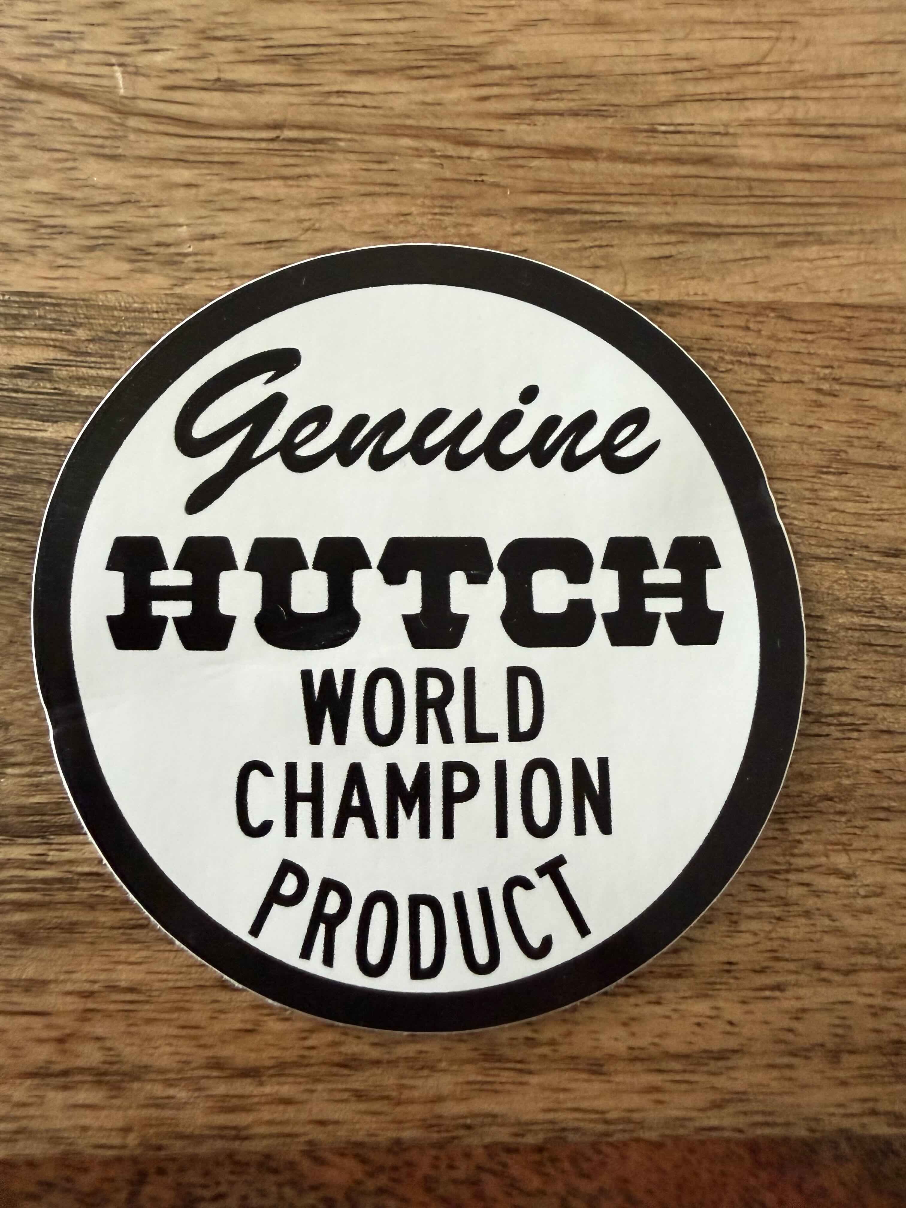 Hutch - World Champion Badge - Round