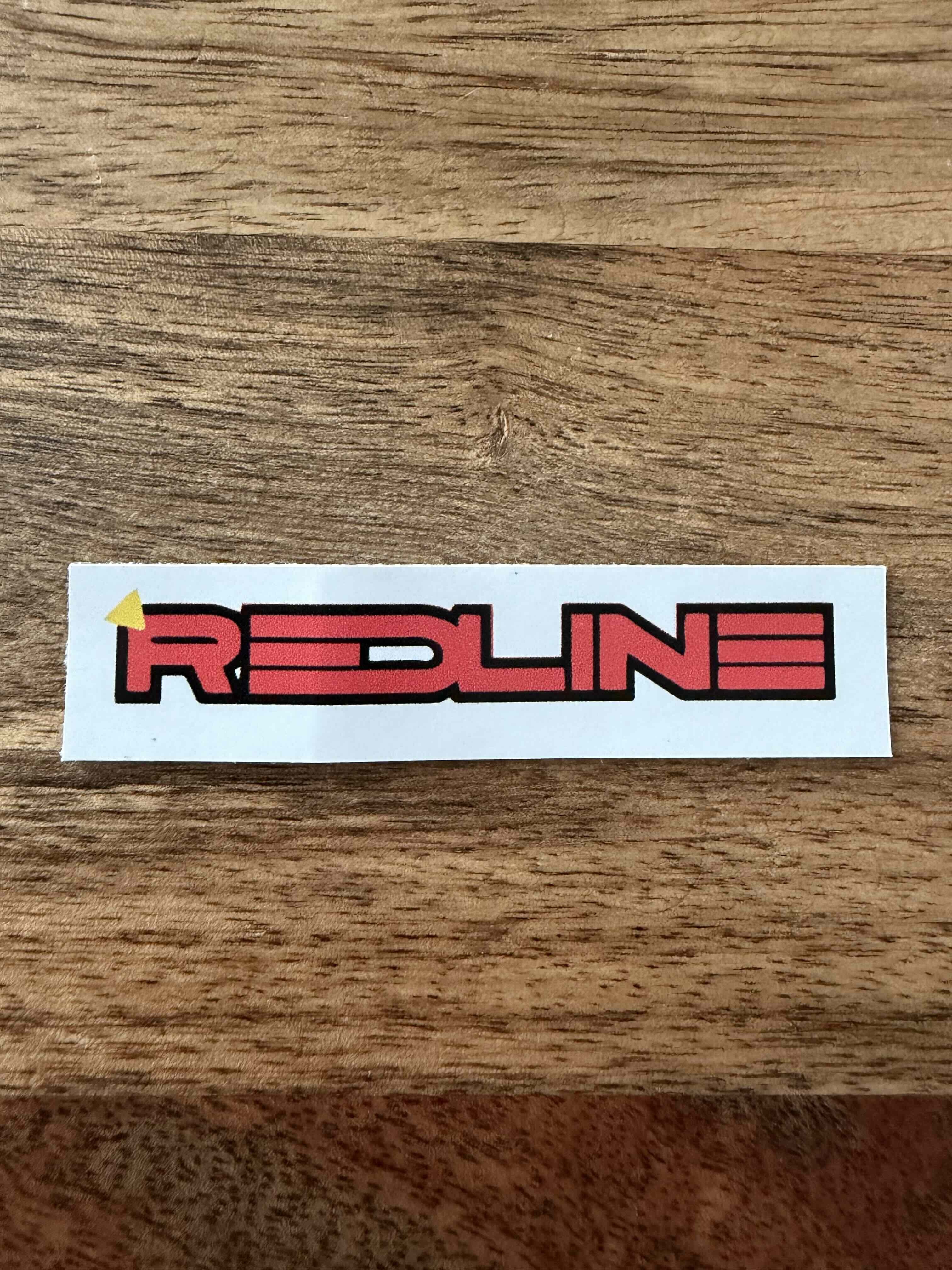 Redline Classic Logo in Red